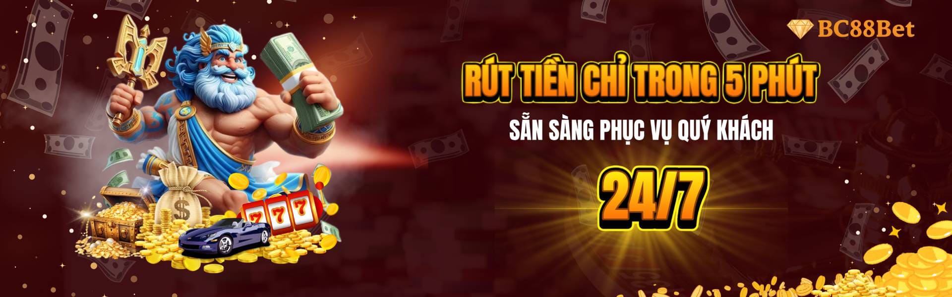 ưu đãi nạp, rút tiền
